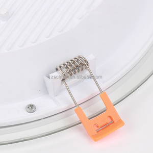 Chulin 110V COB Lampe Encastrée Moderne Aluminium 220V Trois Couleurs 6W 9W 12W 18W 24W Dalles <span class=keywords><strong>de</strong></span> Verre Downlights Plafonnier LED - Product Image 2