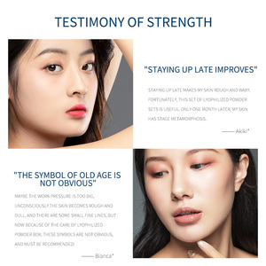 Ensemble de soins de la peau JOMTAM Oligopeptide Nicotinamide Essence faciale hydratante réparatrice Ensemble de poudre lyophilisée - Product Image 5