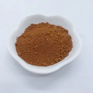 960 Industrial Grade Iron Oxide Orange Pigment Inorganic for Tiles and Block Roof Coating FE2O3