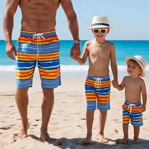 <b>Mens</b> Swim <b>Trunks</b> Quick-Dry Bathing Suits Fitness Beachwear & Swimwear Man Beach Shorts with Pockets - Product Image 4