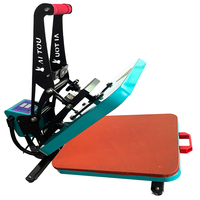 Presse à chaud automatique pour vêtements, machine d'impression à plat haute vitesse pour transfert thermique sur T-shirts