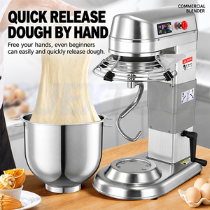 Machine 26L multifonction, pétrin, batteur à œufs, mixeur, crème, lait frais, farine, pour boulangerie et restaurant - Product Image 3