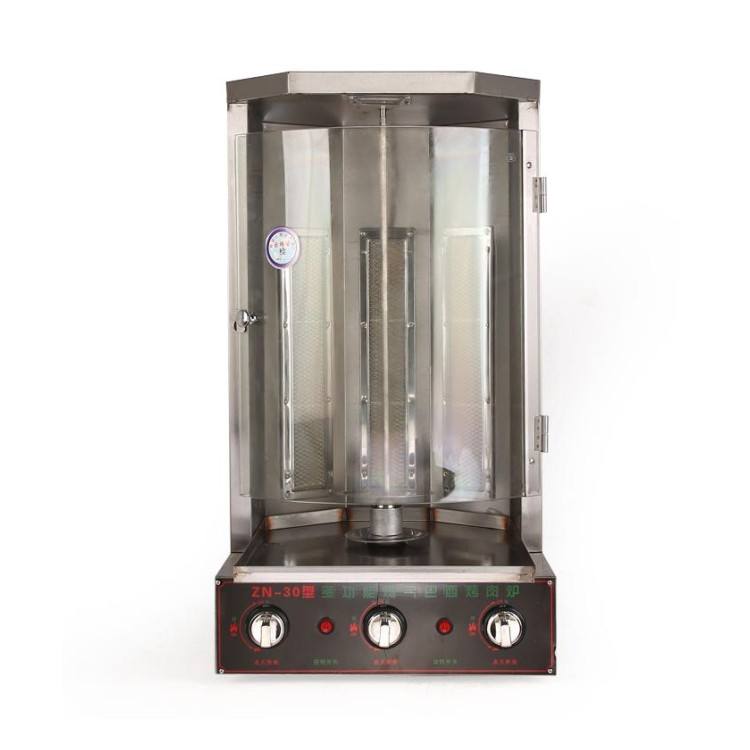 Shwarma Machine Automatic Gas Grill for Meat Roasting
