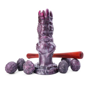 Alien Flower Ovipositor Manual Egg-Laying Anal Plug&<b>Dildo</b> for Female Vaginal G-Spot Stimulation Fantasy Sexy Adult Toys - Product Image 1