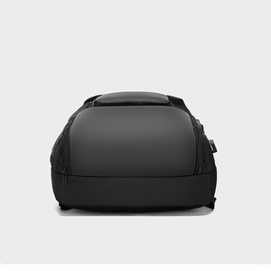 Chất lượng cao không thấm nước Polyester kinh doanh Ba lô USB Tính năng biểu tượng tùy chỉnh vỏ cứng hàng ngày mang theo tập luyện du lịch-Dây kéo - Product Image 6