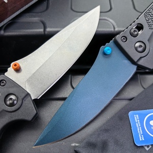 Cuchillo BM18060 con mango de fibra de nylon y hoja de material Magnacut, ideal para camping al aire libre y fines EDC. - Product Image 3