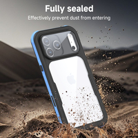 Coques de téléphone personnalisées pour iPhone 16 Pro Max, résistantes aux chocs, à la poussière et à l'eau, pour l'extérieur