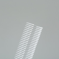 Étiquettes principales transparentes en plastique micro-fin recyclé et écologique, couleurs personnalisées, attaches pour étiquetage, sans provenance Guangdong pour vêtements