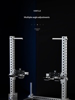 Support d'entraînement réglable en acier inoxydable 304 pour haltères, banc de musculation, rack auxiliaire pour l'entraînement de force, modèle commercial pour la musculation pectorale