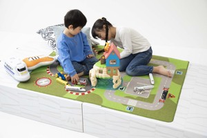 Cama individual moderna portátil y plegable estilo de muebles japoneses para habitación de niños o niñas - Product Image 5