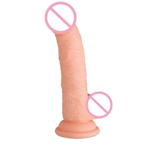 Vibratore Morbido in Silicone <span class=keywords><strong>per</strong></span> <span class=keywords><strong>Principianti</strong></span>, 10 Modalità, Impermeabile, Ricaricabile USB, Dildo Realistico con Funzione Burst a un Tasto - Product Image 1