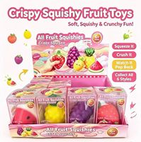 Geurende Aardbei Squishy Speelgoed Jumbo Slow Rebound Fruit Knijp Speelgoed Anti Stress Verlichtingsspeelgoed Groothandel Aanbod
