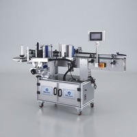 Machine d'étiquetage automatique numérique double face haute précision SINA EKATO, commande PLC, entraînement électrique, pour l'alimentation et les boissons