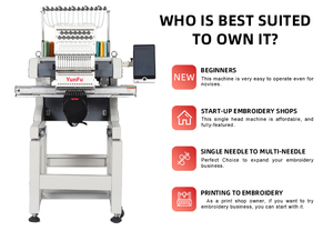 Fabrik Großhandel Home Stickerei Nähmaschine Einzel kopf mit 12 Nadeln Automatik mit Kern motor für den Einzelhandel zu Hause - Product Image 6