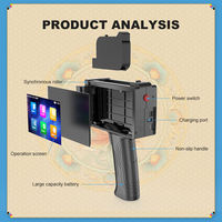 Impresora de Inyección de Tinta Portátil Wiseprint HP-WP127 Pro Mate, Máquina de Codificación Portátil, Control por Botones, Impresora a Batería
