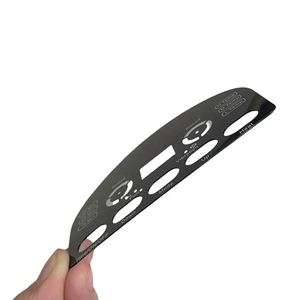 Étiquettes de contrôle électronique personnalisées imprimées à l'écran sur panneau frontal en acrylique résistant à la chaleur et imperméable en PET de 0,3 mm - Product Image 3