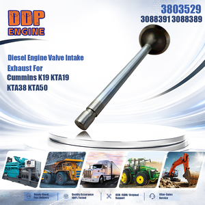 Válvula de Admisión y Escape para Motor Diésel Cummins K19 KTA19 KTA38 KTA50, Maquinaria de Construcción 3803529 3088391 3088389 - Product Image 2