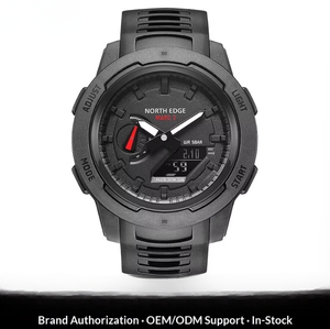 Orologio Sportivo Personalizzato per Attività all'Aperto, Impermeabile, in Fibra di Carbonio e Acrilico, con Sveglia, Timer e Conto alla Rovescia, OEM per <span class=keywords><strong>Uomo</strong></span> - Product Image 3