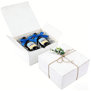 Boîte d'expédition rigide personnalisée avec logo, en carton recyclé, pour crème pour les yeux, vêtements, chaussures, cosmétiques, emballage cadeau - Product Image 5