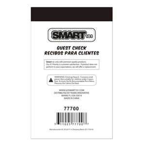 Blocco di Ricevute Personalizzato Senza Carta Carbonica 87x140mm 50 Fogli/Blocco Jinzhongchuang Bianco/Blu Stampa Logo Disponibile - Product Image 3