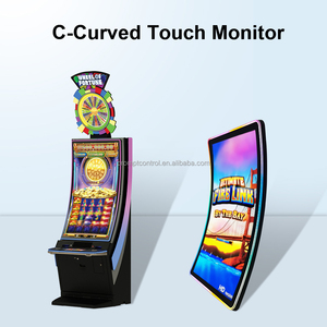 Phạm vi rộng của UHD cong màn hình cảm ứng <span class=keywords><strong>32</strong></span> inch 43 inch màn hình phẳng kim loại kỹ năng đồng tiền hoạt động trò chơi máy tủ Video Trò chơi - Product Image 4