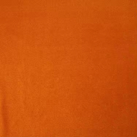 Tissu de doublure pour vêtements en velours 5000, 100% polyester, teint en orange, non élastique, couleur personnalisée, prix d'usine