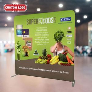 Strengthen Backlit Tension Fabric Display Photo Backdrop <b>Stand</b> Tension Fabric 8Ft Display - Product Image 1
