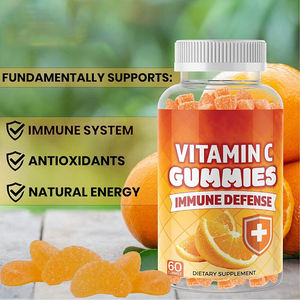 Venta al por mayor de gomitas de vitamina C, proporcionan beneficios antioxidantes y aumentan la energía natural, 60 deliciosas gomitas - Product Image 4