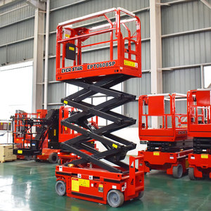 Plataforma elevadora de tijera todoterreno, apta para aplicaciones en interiores y exteriores - Product Image 2