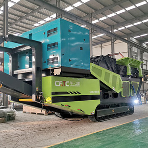 Trituradora de Impacto Móvil Más Vendida con PLC y Motor, Capacidad de 90-650t/h para Procesamiento de Piedra/Mineral - Product Image 2