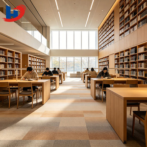 <span class=keywords><strong>Moquette</strong></span> absorbante en nylon 6 imprimée pour salles de conférence et bibliothèques, faible teneur en COV, écologique, qualité commerciale, tapis en rouleau - Product Image 1