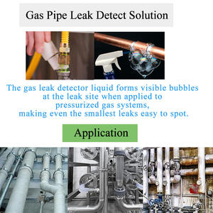Detector de Fugas de Gas WBG, Solución de Detección de Fugas de Gas en Aerosol Líquido de Color Verde Claro Azulado - Product Image 4