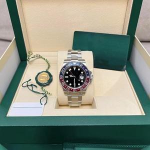 Custom Wholesale Luxury Brand <b>Watches</b>, Sapphire 904L Steel Dual Time Zone DD3285 Automatic <b>Mechanical</b> <b>Watches</b> with Crown - Product Image 3