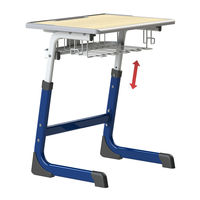 Meubles scolaires, fournitures scolaires, bureau et chaise de classe, tables et chaises d'étude réglables pour étudiants