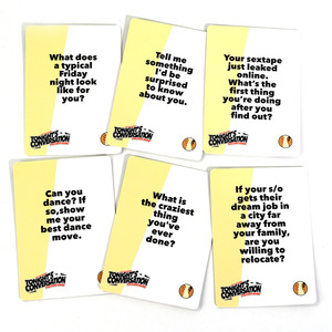 Sesso inglese giocare a carte per un divertente gioco di coppia per un appuntamento notturno e conversazioni con le orecchie - Product Image 6
