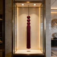 Décoration personnalisée en macramé pour plafond, rideaux de fond pour mariage, décoration de plafond pour événements et fêtes, rideau en coton