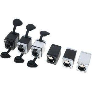 Cat6 <span class=keywords><strong>STP</strong></span> âm thanh Video <span class=keywords><strong>Adapter</strong></span> <span class=keywords><strong>RJ45</strong></span> Coupler nối đồng liên hệ với Nhôm Nhà ở màu Đen/bạc aokeysound sh003 nữ nữ - Product Image 6