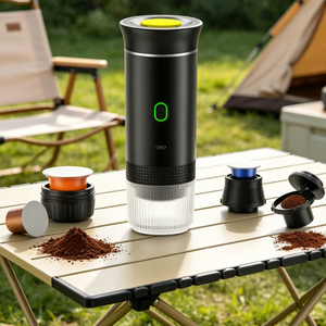 Barista-Quality Portable Espresso <b>Maker</b> 20Bar Pressure Hot & Cold Brewing Type-C Rechargeable Multi-Capsule Machine for Home Use - Product Image 2