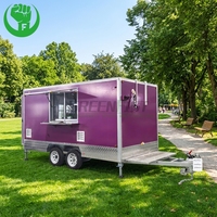 Chariot de bar mobile professionnel, distributeur de boissons, machine à glaçons, station à cocktails, pack restauration rapide, crème glacée, acier inoxydable, fibre de verre, produits alimentaires
