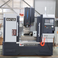 Centro de Mecanizado CNC Vertical Económico BT40 XH7126 para Mecanizado de Herrajes y Moldes de Aluminio