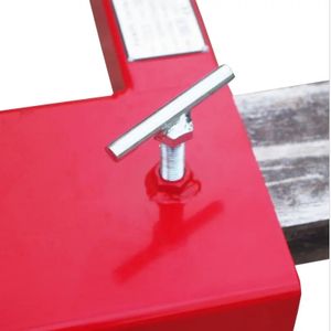 מלגזה להרמת תופי פלדה במשקל 360 ק\\\"ג, ישירות מהמפעל, גובה הרמה 1000 מ\\\"מ, קליפס וו לפריקה נוחה של תופים - Product Image 6