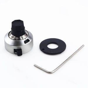 SNXRON Multi Turn Potenciômetro Botão P/N H-23-6A Contagem Escala Furo Interno 6.35mm Parafuso De Fixação - Product Image 3