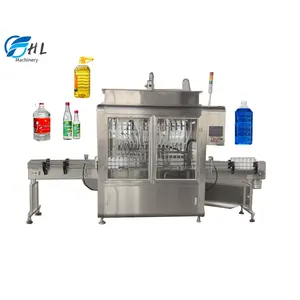 Glass Bottle Packing Machine Olive Oil Volumetric Filler Honey Viscous Glass Jar Filling Machine Alcohol Filling Machine