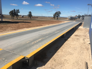 전자 계량 회사 제조 업체 <span class=keywords><strong>3m</strong></span> 폭 x 18m 길이 무게 교량 100 톤 트럭 규모 - Product Image 2