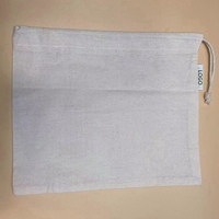 Sac à poussière en coton biologique, emballage en coton avec cordon, grands sacs et cadeaux, vente en gros, collection 2020