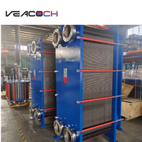 Intercambiador de Calor Industrial de Placas con Juntas de EPDM y Placas de Amplio Espacio para Calentamiento de Jarabe de Azúcar y Enfriamiento de Procesos