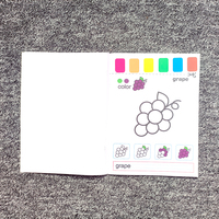 Libro de dibujo personalizado para niños, libro de imágenes de colores, libro para colorear de grafiti divertido para escuela primaria