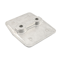 8M0137814 Anodes1/4 Inch Anode d'arbre sphérique Convient aux bateaux Yachts Conçu pour s'adapter aux arbres d'hélices et aux arbres de gouvernail de bateau