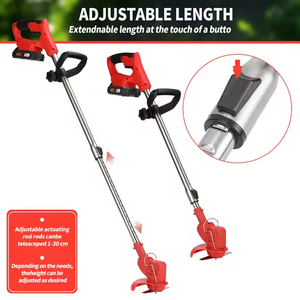 Tondeuse à gazon automotrice électrique à vente directe d'usine <span class=keywords><strong>coupe</strong></span>-herbe de jardin rotatif à haute efficacité et à faible bruit rouge - Product Image 3