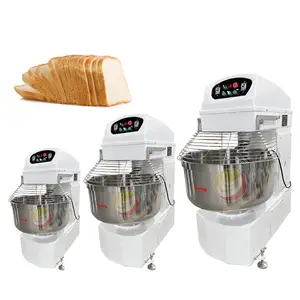 Automatic Flour Amasadora De Pan 25 Kg Digital 6 Kg 8 Kg 64 L 80 Kg A Pastry Spiral Dough Mixer Machine